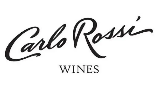 Logo Carlo Rossi Wines. Wina Carlo Rossi produkowane są w Kalifornii, USA.
